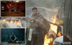 拍《惊天营救》冇替身 「雷神」跳崖抢战亲身做