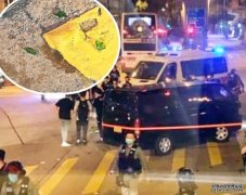 沐鸣高点号注册旺角4男向警车掷汽油弹 15岁仔当场就擒