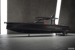 沐鸣登录网址Brabus Marine制造了一艘900马力的“黑色行动”快艇
