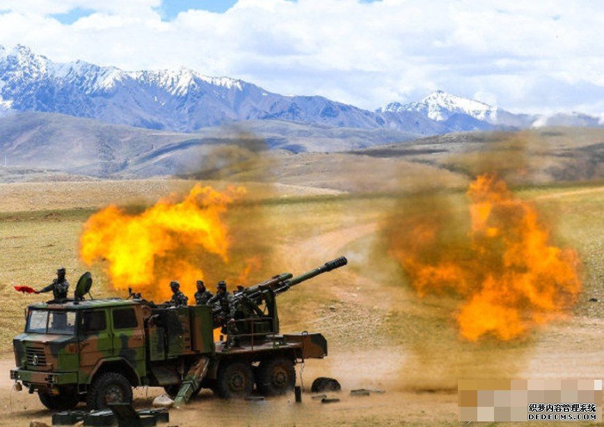 中印边境衝突之际 沐鸣代理开户西藏军区解放军举行实弹演习