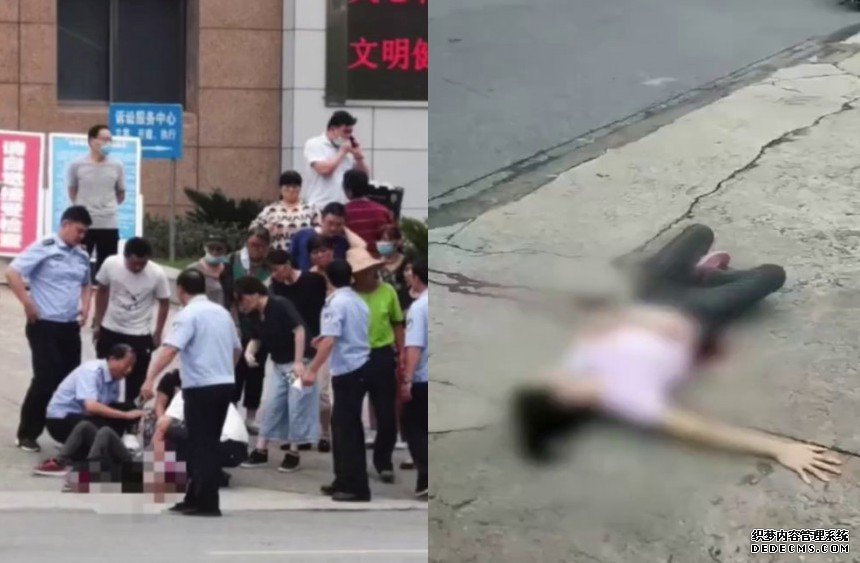 沐鸣直属招商江苏男法院门口捅死离婚妻子 捅伤其妻姐姐