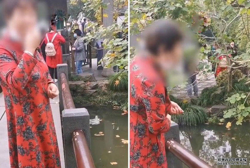 大妈往西湖吐瓜子壳 网民沐鸣直属总代：该列入景区黑名单