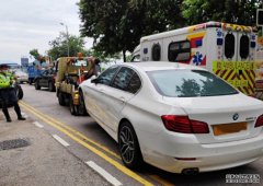 警港岛打击违泊 沐鸣注册发2335张告票拖13车