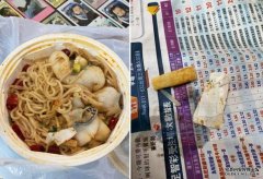 食米线食到一半惊见烟头 网民嬲到震：报咗食环