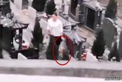 女子墓地收走他沐鸣总代理人贡品疑拿去贩卖　