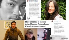 美枪击案6亚裔遇害 李香沐鸣手机app凝吴彦祖吁停止仇亚