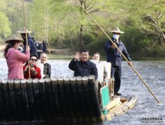 习近平游武夷山沐鸣平台：我这是旧地重游啊！