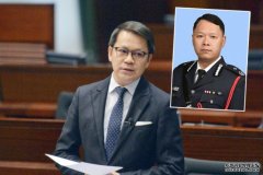 蔡展鹏涉光顾无沐鸣注册牌按摩店受查 陈克勤：接警员讯息称涉外国势力