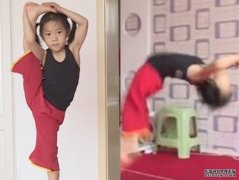 沐鸣娱乐登录山西6岁女童连做110个后手翻 积极备战破健力士世界纪录