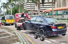 警严打新界北违沐鸣代理泊 两日发3914张牛肉乾拖走2车