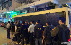 警捣深水埗大沐鸣代理角嘴非法麻雀档 拘17人包括2男主持