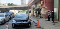 磡无牌私家车撞警车案 沐鸣代理涉案车辆今早九龙城道寻回