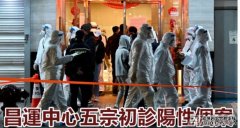 大埔昌运中心三厦沐鸣代理强检 发现五宗初步阳性及一宗不确定个案