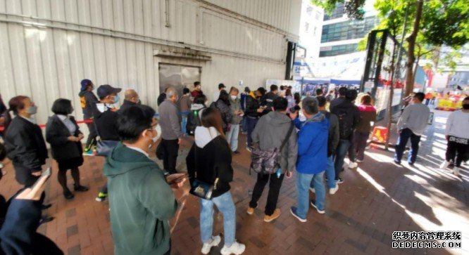 梁显利油麻地社区中沐鸣注册心现人龙 检测人士等逾1小时