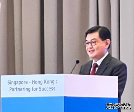 李家超訪新加坡︱率代表團赴商務晚宴欧亿 新加坡副總理王瑞杰 : 歡迎李家超日後多來