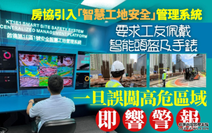 房協引入「智慧工地安全」管理系統 沐鸣测速實時監察地盤施工保障工人安全